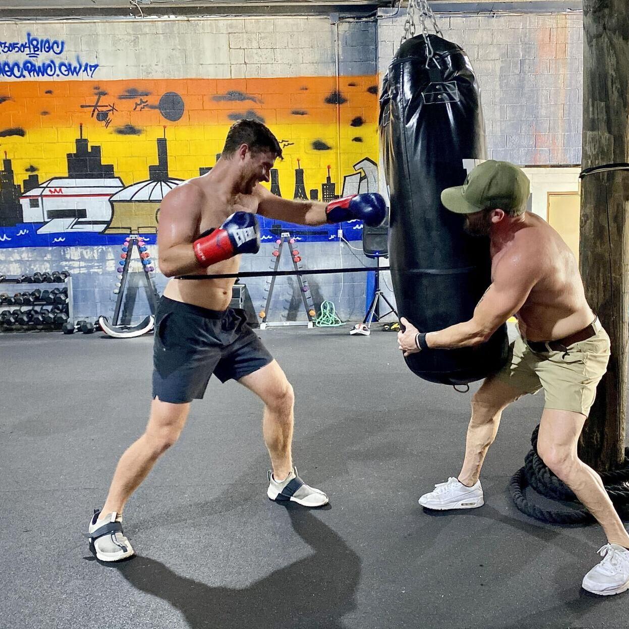 The story of how Wil Lutz and Zach Wood stayed in shape at this Irish Channel boxing gym